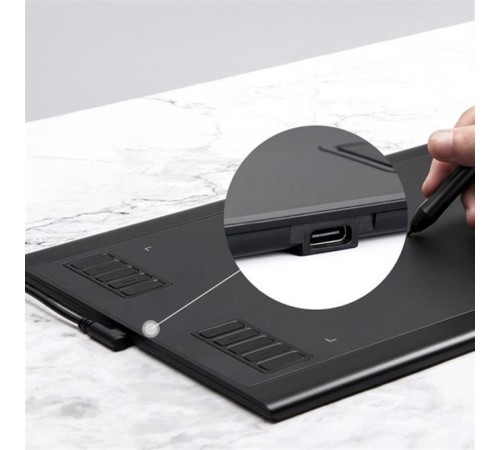Графічний планшет Parblo A610 Plus V2 Black (A610PLUSV2) Графічний планшет Parblo A610 Plus V2 Black (A610PLUSV2)