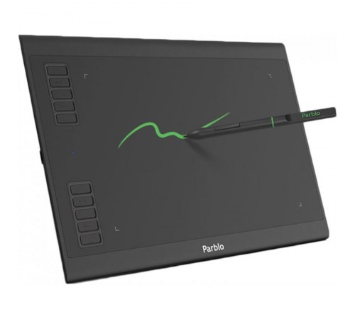 Графічний планшет Parblo A610 Plus V2 Black (A610PLUSV2) Графічний планшет Parblo A610 Plus V2 Black (A610PLUSV2)