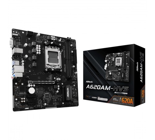 Материнська плата ASRock A620AM-HVS Socket AM5