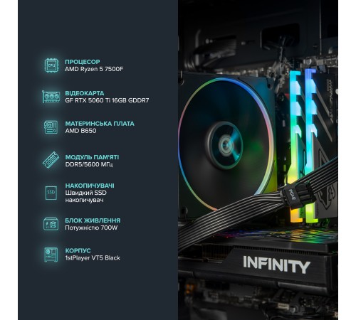 Персональний комп`ютер ASGARD (A75F.32.S10.56T.6047)