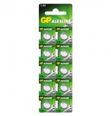 Батарейка GP Batteries LR44 1.5B Alkaline 10шт