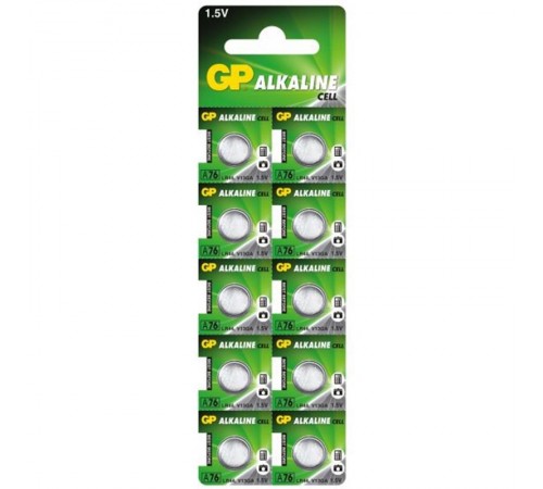 Батарейка GP Batteries LR44 1.5B Alkaline 10шт
