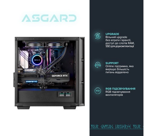 Персональний комп`ютер ASGARD (A78X3D.32.S10.57T.5551)