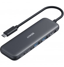 USB-хаб Anker USB-C Hub 332 5-in-1 Black (A8355H11)