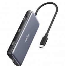 USB-хаб Anker USB-C 8-в-1 Black (A83830A2)