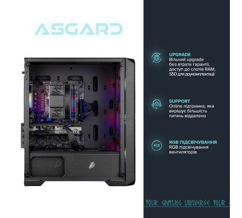 Персональний комп`ютер ASGARD (A84F.32.S10.56.5944)