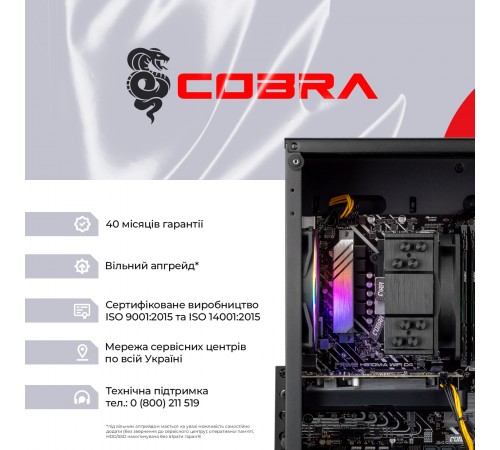 Персональний комп`ютер COBRA Advanced (A84F.32.S1.55.21257)