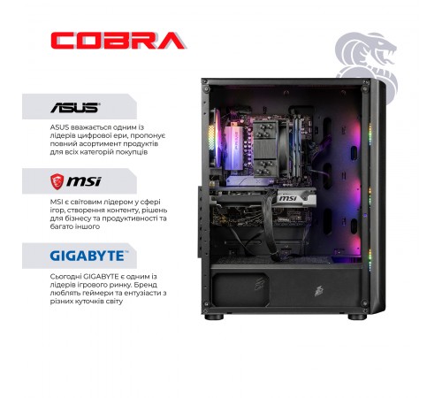 Персональний комп'ютер COBRA Advanced (A87F.32.S10.55.22833)