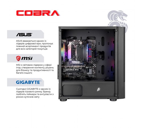Персональний комп`ютер COBRA Gaming (A87F.32.S10.56T.20408)