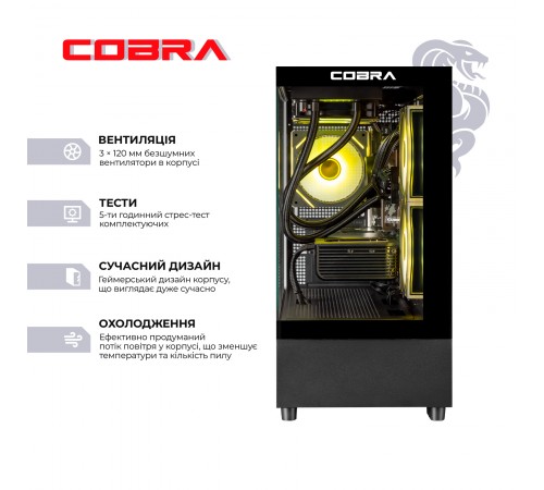 Персональний комп`ютер COBRA Gaming (A96X.64.S10.57T.19904)