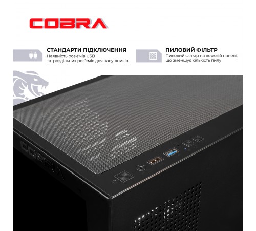 Персональний комп`ютер COBRA Gaming (A96X.64.S10.57T.19904)