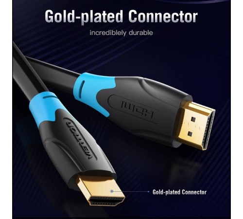 Кабель Vention HDMI - HDMI V 2.0 (M/M), 3 м, Black (AACBI)