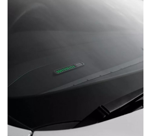 Карта парковки Proove Parking Number Plate Metal Lock Silver (AAPM00000006)