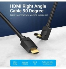 Кабель Vention HDMI - HDMI V 2.0 (M/M), 1 м, Black (AARBF)