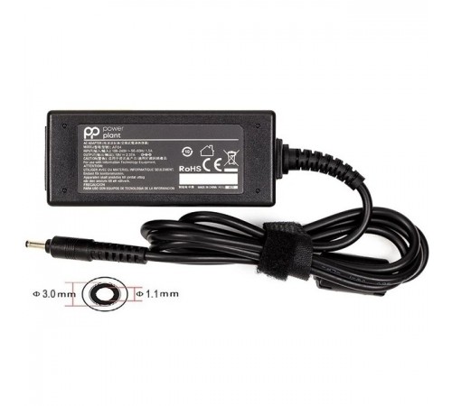 Блок живлення PowerPlant для ноутбука Acer 220V, 19V 45W 2.37A, 3.0х1.1 (AC45F3011)