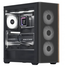 Корпус AeroCool D501A-G-BK-v2 (ACCM-DS01043.11) Black без БЖ