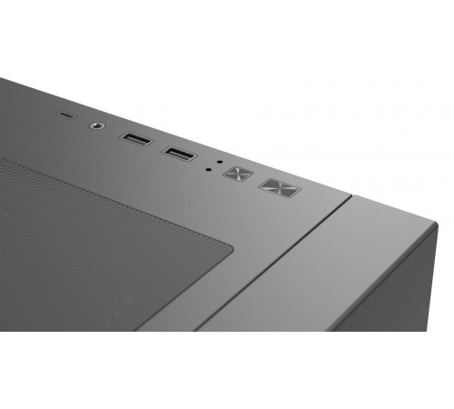 Корпус AeroCool D502A-G-BK-v1 (ACCM-DS02043.11) Black без БЖ