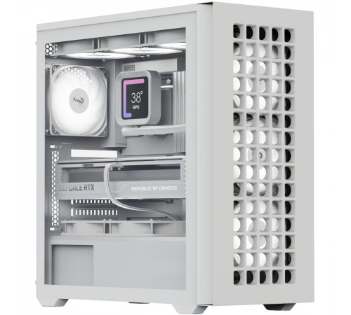 Корпус AeroCool D502A-G-WT-v1 (ACCM-DS02043.21) White без БЖ Корпус AeroCool D502A-G-WT-v1 (ACCM-DS02043.21) White без БЖ
