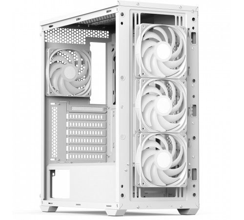 Корпус AeroCool D502A-G-WT-v1 (ACCM-DS02043.21) White без БЖ Корпус AeroCool D502A-G-WT-v1 (ACCM-DS02043.21) White без БЖ