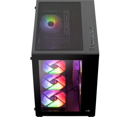 Корпус AeroCool Dryft-G-BK-v2 (ACCM-ES01163.11) Black без БЖ