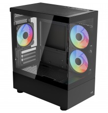 Корпус AeroCool Viewport Mini-G-BK-v2 (ACCM-ES09133.11) Black без БЖ