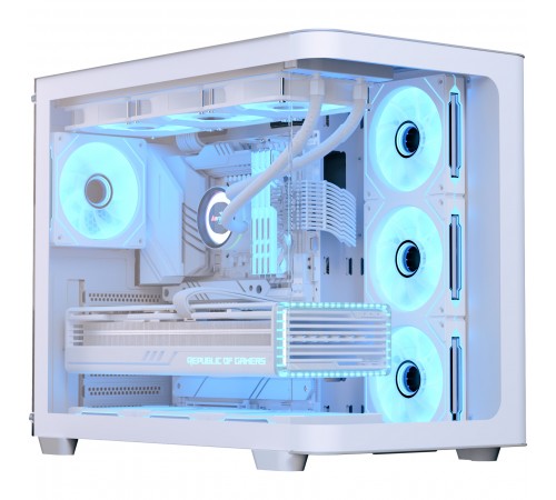 Корпус AeroCool P500C-G-WT-v1 (ACCM-PN01043.21) White без БЖ