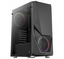 Корпус AeroCool Zauron Saturn FRGB-G-BK-v2 (ACCM-PV23023.11) Black без БЖ