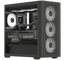 Корпус AeroCool D301A-G-BK-v2 (ACCS-DS03043.11) Black без БЖ