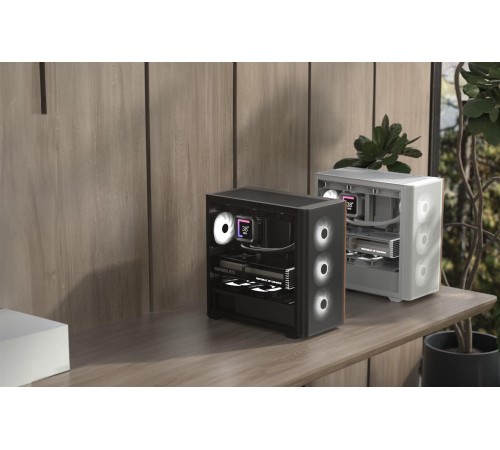 Корпус AeroCool D301A-G-BK-v2 (ACCS-DS03043.11) Black без БЖ Корпус AeroCool D301A-G-BK-v2 (ACCS-DS03043.11) Black без БЖ