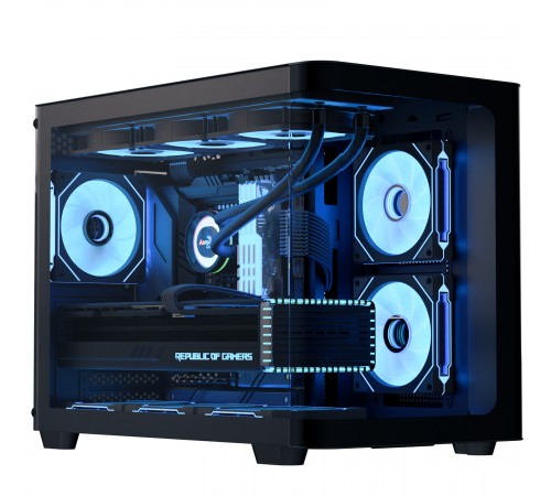 Корпус AeroCool P300C-G-BK-v1 (ACCS-PN02033.11) Black без БЖ