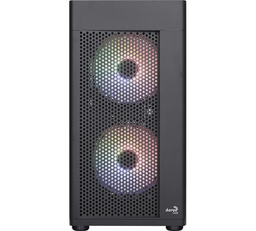 Корпус AeroCool Hexform-G-BK-v2 (ACCS-PV38033.11) Black без БЖ