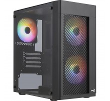 Корпус AeroCool Hexform-G-BK-v2 (ACCS-PV38033.11) Black без БЖ