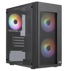 Корпус AeroCool Hexform-G-BK-v2 (ACCS-PV38033.11) Black без БЖ
