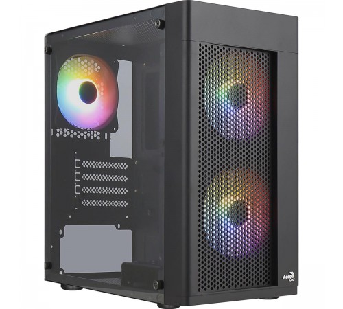 Корпус AeroCool Hexform-G-BK-v2 (ACCS-PV38033.11) Black без БЖ
