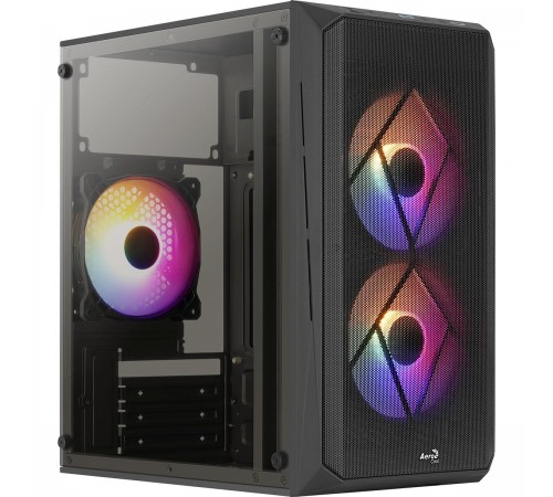 Корпус AeroCool CS-107-A-BK-v2 (ACCX-PC14002.11) Black 600W