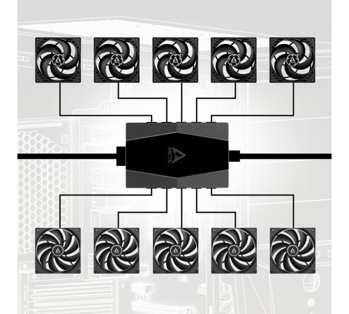 Контролер для вентиляторів Arctic Case Fan Hub (ACFAN00175A)