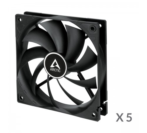Вентилятор Arctic F12 Black - 5 Pack (ACFAN00248A) Вентилятор Arctic F12 Black - 5 Pack (ACFAN00248A)