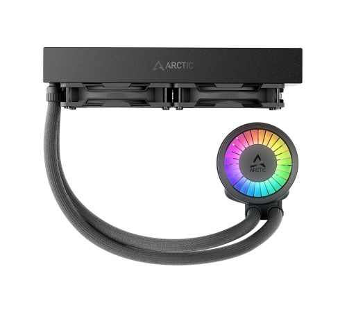Система водяного охолодження Arctic Liquid Freezer III Pro 240 A-RGB Black (ACFRE00182A) Система водяного охолодження Arctic Liquid Freezer III Pro 240 A-RGB Black (ACFRE00182A)