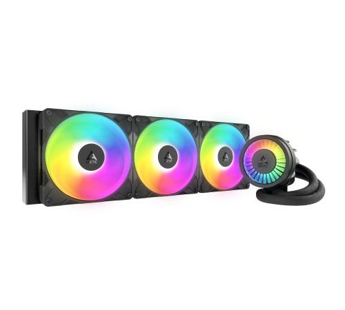 Система водяного охолодження Arctic Liquid Freezer III Pro 420 A-RGB Black (ACFRE00185A)