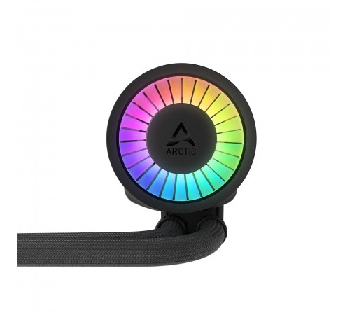 Система водяного охолодження Arctic Liquid Freezer III Pro 420 A-RGB Black (ACFRE00185A)