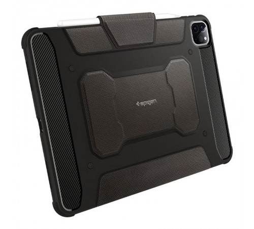 Чохол-книжка Spigen Rugged Armor Pro для Apple iPad Pro 11 (2020/2021/2022) Gunmetal (ACS01025)