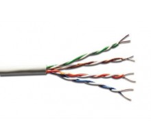 Кабель Digitus кат. 6 UTP, 305m, AWG 23/1, PVC, сірий (ACU-4611-305)