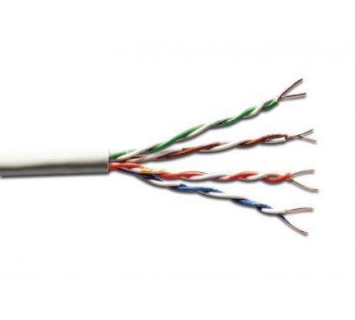 Кабель Digitus кат. 6 UTP, 305m, AWG 23/1, PVC, сірий (ACU-4611-305)