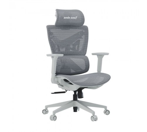 Крісло для геймерів Anda Seat X-Air Mega Size XL Mesh Gray (AD-WY-01-GGF)