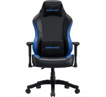 Крісло для геймерів Anda Seat Luna Size L PVC Black/Blue (AD18-48-BS-PV)