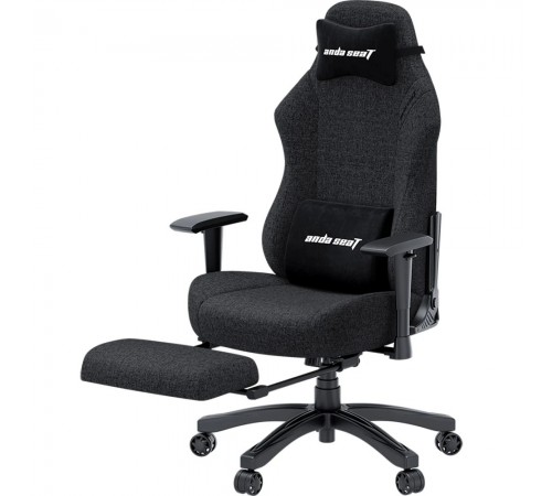 Крісло для геймерів Anda Seat Luna Pro Size L Dark Gray Fabric (AD18T-44-GB-F)