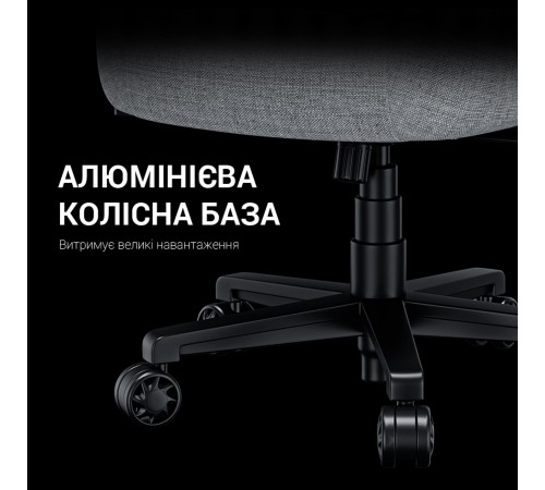 Крісло для геймерів Anda Seat Phantom 3 Pro Size L Dark Gray Linen Fabric (AD18YC-06-GB-F)