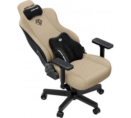Крісло для геймерів Anda Seat Kaiser 3E XL Dark Beige Fabric (AD23YC-XL-09-H-CF-H01)
