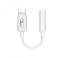 Перехідник SkyDolphin AU02 Lightning - 3.5 мм (M/F) White (ADPT-00017)