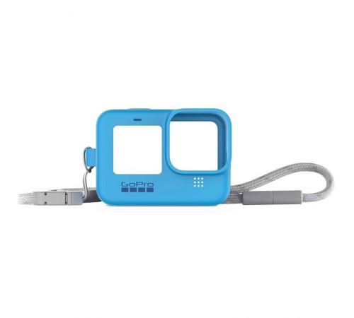 Чохол + ремінець GoPro Sleeve&Lanyard Blue для HERO9 (ADSST-003)